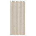  Gardiner med gardiner 2 pcs sand Polyester