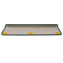 vidaXL Trappetrinnstepper 15 stk 65x21x4 cm grønn