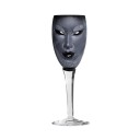 M?ler?s Glasbruk Electra vinglass svart