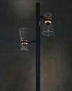 Flos Nocturne F2 Cone Gulvlampe Sort