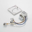 Arcchio Vexi LED-innfellingslampe CCT hvit 7,8 cm