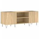  Hifi benk sonoma eik 121x38x48 cm konstruert tre