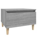  Sidebord grå sonoma 50x46x35 cm konstruert tre 8720845668570