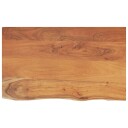  Benkeplate for bad 100x60x2,5 cm rektangulær heltre akasie