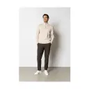 Clean Cut Copenhagen Oscar Half Zip Knit   Cream   XXL