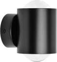 Lindby veggspotlight Jyla svart 3000 K opp/ned linse