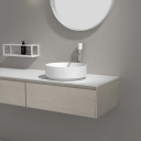 Bathlife Geist Toppmontert Servant 380x380x120 mm, Hvit