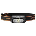 Oppladbar hodelykt 48g