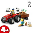 LEGO City 60461 Sett med rød traktor henger og sau