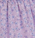 Creamie Skirt Flower Dobby Purple 128