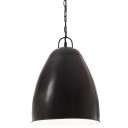 vidaXL Industriell hengelampe 25 W svart rund 32 cm E27