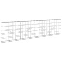 vidaXL Gabion med 3,5 mm tråd og 10x10 cm nett 200x10x50 cm