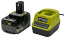 Ryobi 5133005091 Batteri med lader 4000mAh (18V)