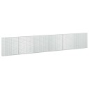 vidaXL Gabion med 3,5 mm wire og 5x2,5 cm nett 600x10x100 cm