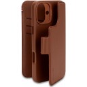 Decoded Avtakbar Lommebok for iPhone 16 Plus i Tan Lær