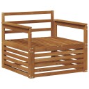 vidaXL 2 Stk Utesofa Naturlig