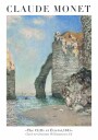 Claude Monet The Cliffs at Étretat Plakat Plakat / 70x100cm