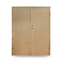 Dobbeldør Jabo Ljusdal Kjølelager Ubehandlet Sporfrest Plywood Størrelse: 15x19 dm