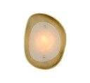 Samos Sculpted vägglampa Gild