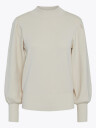 Y.A.S Fonny Long Sleeve Knit Pullover Hvit L