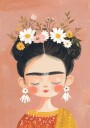 Frida Kahlo Artistic Painting Plakat Plakat / 21x30cm