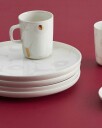 Oiva Sidetallerken 20 cm 8-pk, Hvit