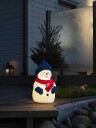 Konstsmide Snowman Figur Blå Rød Hvit Plast Universell IP44 4 lamper