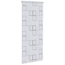 vidaXL Dusjforheng 120x240 cm kvadrat