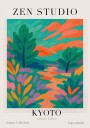 Vibrant Kyoto Path Plakat Plakat / 40x50cm