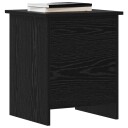 vidaXL Oppbevaringskiste Svart eik 40 x 40 x 50 cm Konstruert tre