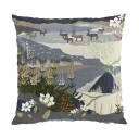 Arvidssons Textil Fjällvandring putetrekk 47 x 47 cm Blå