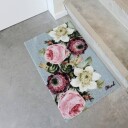 MADABOUTMATS Dørmatte Blomster Scraper Melody 50x75cm