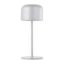 V-Tac oppladbar CCT  bordlampe - Hvit, IP54, touch dimbar, modell mini