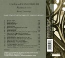 Liuwe Tamminga Girolamo Frescobaldi  Ricercari 1615  CD