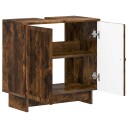 vidaXL Baderomsvaskeskap EDE Røkt Eik 59,5 x 31,5 x 59 cm