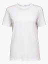 Selected Femme My Essential Short Sleeve O-Neck Tee Hvit XXL