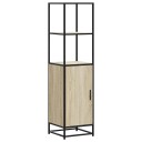  Highboard sonoma eik 35,5x35x139 cm konstruert tre og metall 8721102841040