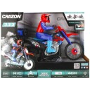 Crazon R/C 1:10 Smoking Stunt Motorsykkel