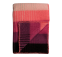 Åsmund gradient pledd rosa grønt