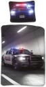 Borg Living Junior Sengetøy med police 100x140 cm 100% bomull