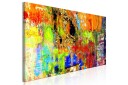 Tavle Colourful Abstraction 1 Part Narrow 120X40 Artgeist sp. z o. o.