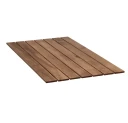 Grythyttan Stålmöbler Bordplate 120 x 70 cm Ubehandlet teak