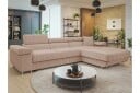 Gabina Sofa med Divan 3 seter   Rosa