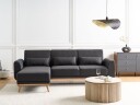 Hjørnesofa Ollsta høyrevendt   Svart