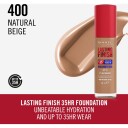 Rimmel Lasting Finish 35 Hour Foundation 400 Natural Beige