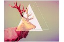 Fototapet Deer Graphic Pattern 350x270 - Artgeist sp. z o. o.