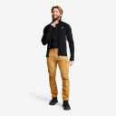 RevolutionRace Herre > Overdeler > Fleece & midlayers Waffle Full zip Fleece Herre Black Størrelse:XL