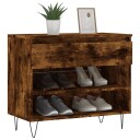 Skoskap røkt eik 70x36x60 cm konstruert tre 8721012114807