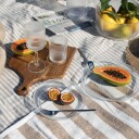 Seasons Summer Collection Tallerken m/Riller 25cm Klar
