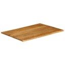  Bordplate 90x80x3,8 cm naturlig kant heltre mango 370795